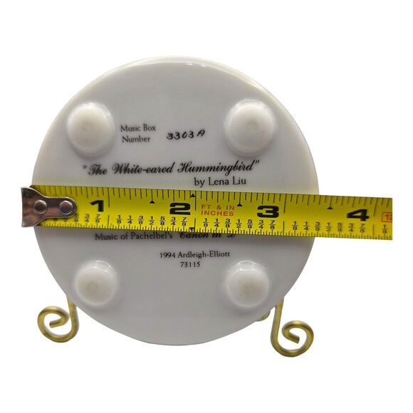 White-Eared Hummingbird Music Box Lena Liu Ardleigh-Elliott Pachelbel's Canon D - Picture 13 of 13